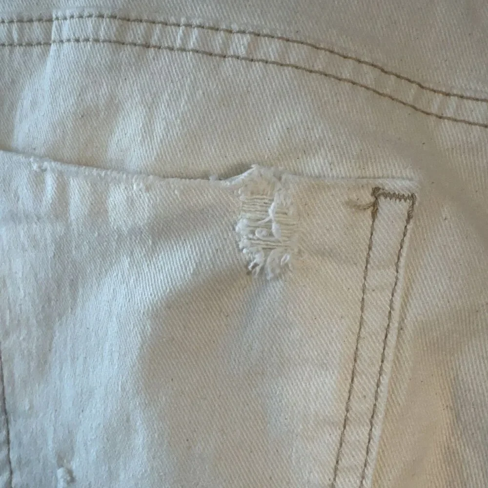 Indigo Rein Women Ivory Jeans Size 11 NWT Waist 29 length 27